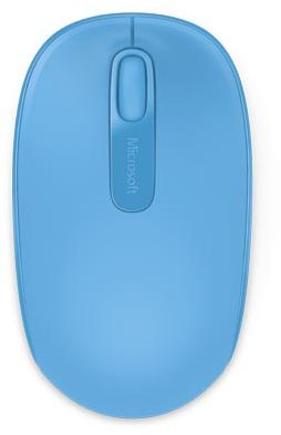 Мышь Microsoft Wireless Mobile Mouse 1850, голубой (U7Z-00058)