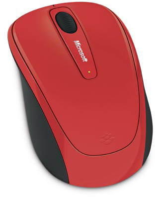 Мышь Microsoft L2 Wireless Mobile Mouse 3500  Flame Red (GMF-00293)
