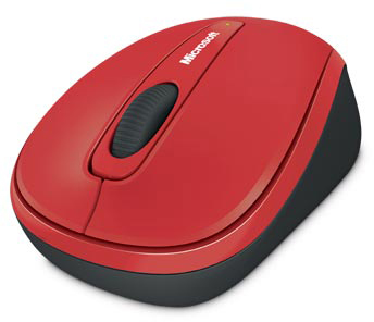 Мышь Microsoft L2 Wireless Mobile Mouse 3500  Flame Red (GMF-00293)