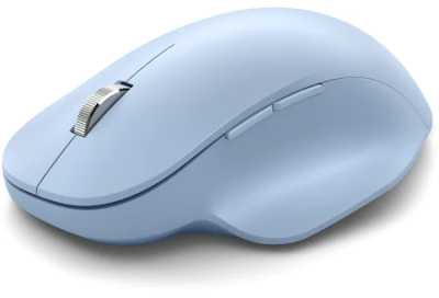 Мышь Microsoft Bluetooth Ergonomic Mouse, светло-голубой (222-00059)