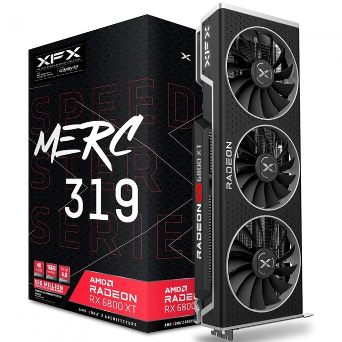 Видеокарта XFX Radeon RX 6800 XT Speedster MERC319 16Gb (RX-68XTALFD9)