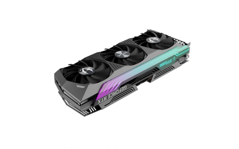 Видеокарта ZOTAC GeForce RTX 3070 Ti AMP HOLO 8Gb LHR (ZT-A30710F-10P)