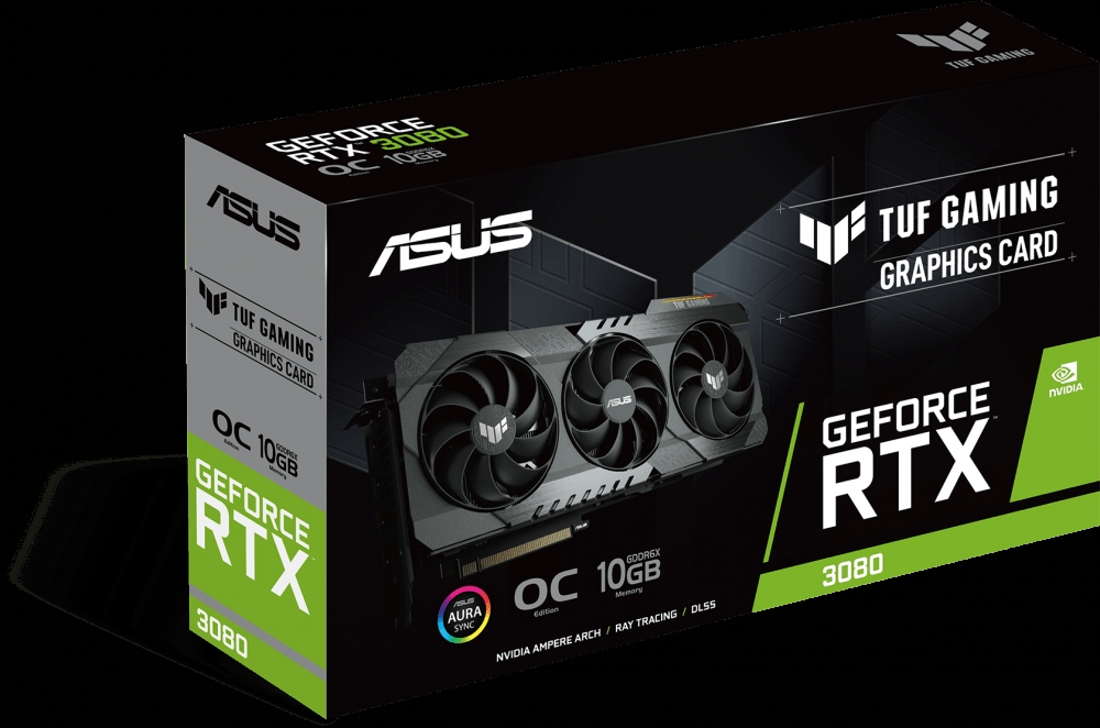 Видеокарта ASUS GeForce RTX3080 TUF GAMING V2 10Gb LHR (TUF-RTX3080-O10G-V2-GAMING)