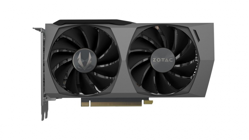 Видеокарта ZOTAC GeForce RTX 3060 Ti TWIN EDGE OC LHR 8Gb (ZT-A30610H-10MLHR)
