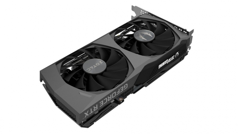 Видеокарта ZOTAC GeForce RTX 3060 Ti TWIN EDGE OC LHR 8Gb (ZT-A30610H-10MLHR)