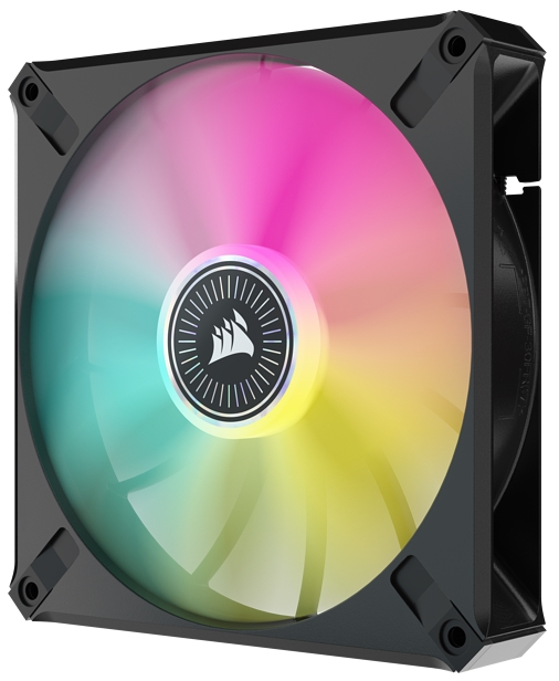Вентилятор для корпуса Corsair iCUE ML140 RGB ELITE Black 140mm (CO-9050114-WW)