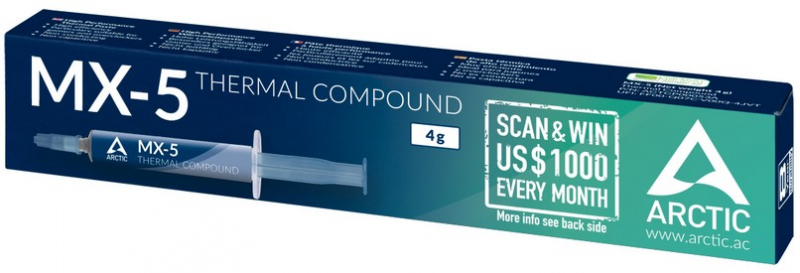 Термопаста ARCTIC MX-5 (ACTCP00045A)