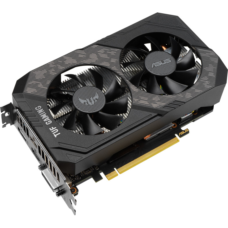 Видеокарта ASUS GeForce GTX 1660 Ti TUF GAMING TOP 6Gb (TUF-GTX1660TI-T6G-EVO-GAMING)