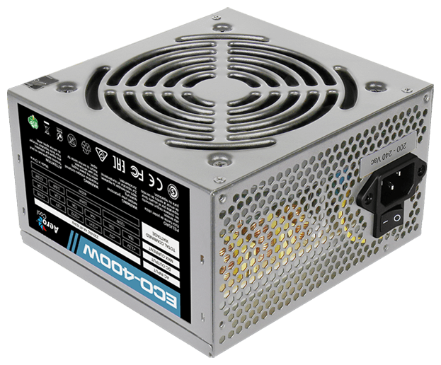 Блок питания Aerocool 400W Retail ECO-400W 
