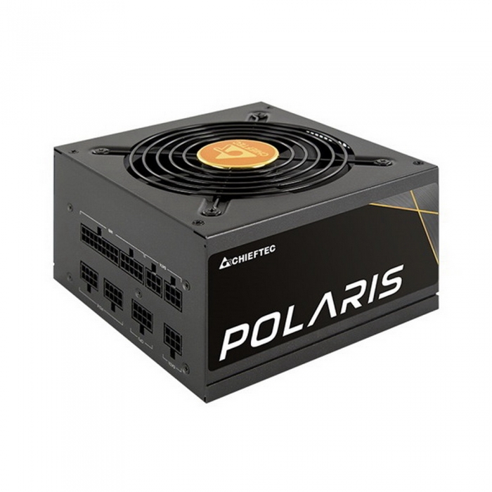 Блок питания Chieftec Polaris PPS-750FC  ATX 2.4, 750W, 80 PLUS GOLD, Active PFC, 120mm fan, Full Cable Management, Retail, {5}