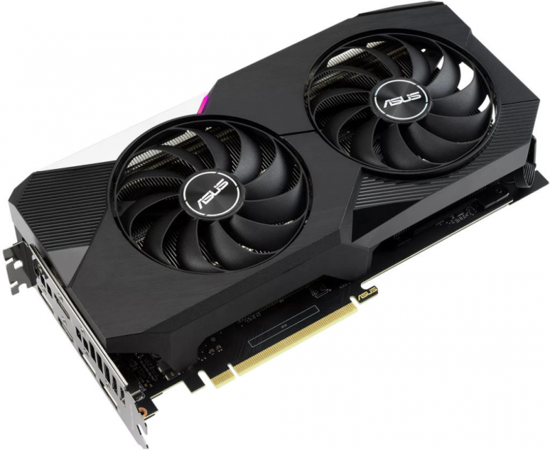 Видеокарта ASUS GeForce RTX 3060 Ti DUAL V2 8Gb LHR (DUAL-RTX3060TI-8G-V2)