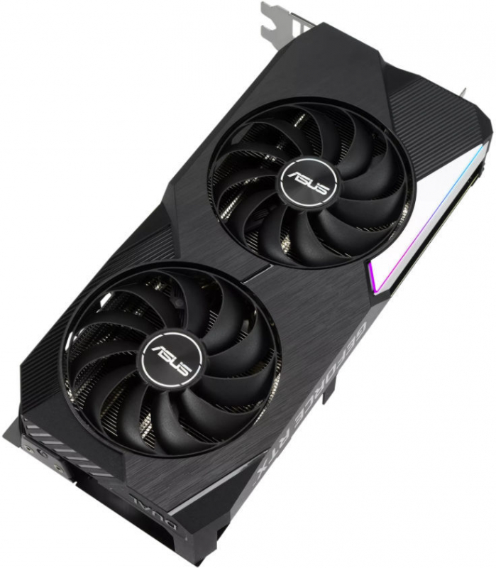 Видеокарта ASUS GeForce RTX 3060 Ti DUAL V2 8Gb LHR (DUAL-RTX3060TI-8G-V2)