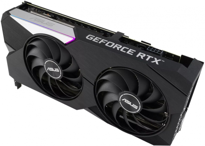 Видеокарта ASUS GeForce RTX 3060 Ti DUAL V2 8Gb LHR (DUAL-RTX3060TI-8G-V2)