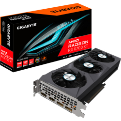 Видеокарта GIGABYTE Radeon RX 6700 XT EAGLE 12288Mb (GV-R67XTEAGLE-12GD)