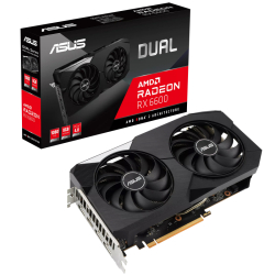 Видеокарта ASUS Radeon RX 6600 DUAL 8Gb (DUAL-RX6600-8G)