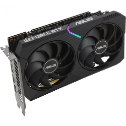 Видеокарта ASUS GeForce RTX 3060 Ti DUAL OC MINI V2 8Gb LHR (DUAL-RTX3060TI-O8G-MINI-V2)