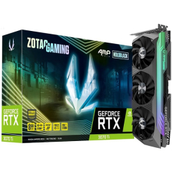 Видеокарта ZOTAC GeForce RTX 3070 Ti AMP EXTREME HOLO 8Gb LHR (ZT-A30710B-10P)