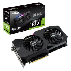 Видеокарта ASUS GeForce RTX 3060 Ti DUAL V2 8Gb LHR (DUAL-RTX3060TI-8G-V2)