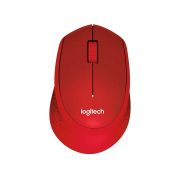 Мышь Logitech M330 SILENT PLUS, красный (910-004911)