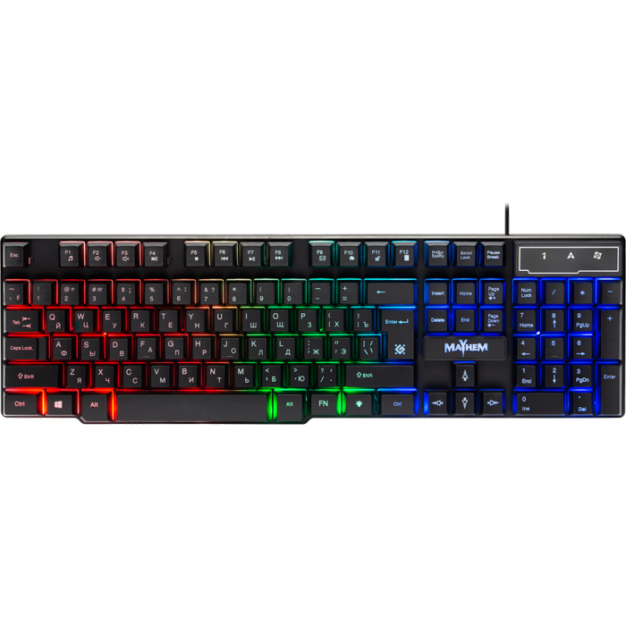 Клавиатура Defender Mayhem GK-360DL