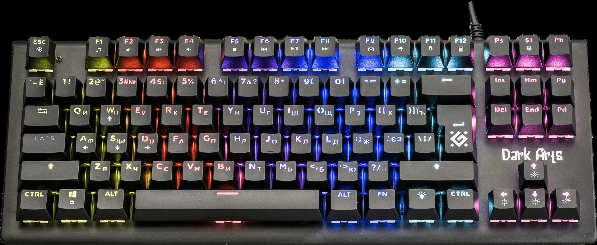 Клавиатура Defender Dark Arts GK-375 Клавиатура Defender Dark Arts GK-375