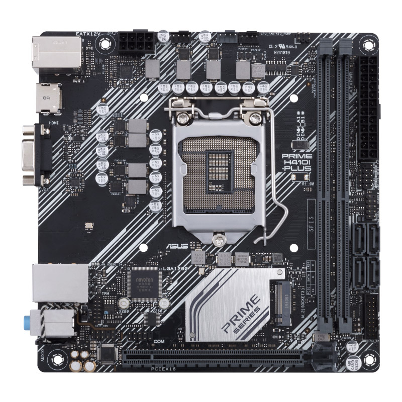 Материнская плата ASUS PRIME H410I-PLUS/CSM (LGA1200) Материнская плата ASUS PRIME H410I-PLUS/CSM (LGA1200)