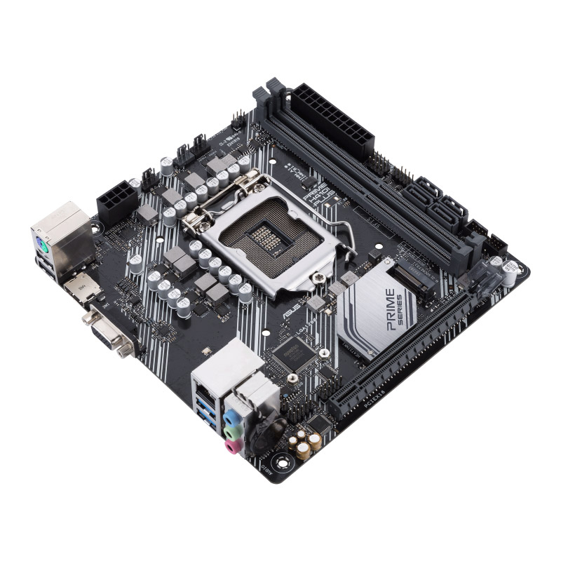 Материнская плата ASUS PRIME H410I-PLUS/CSM (LGA1200) Материнская плата ASUS PRIME H410I-PLUS/CSM (LGA1200)