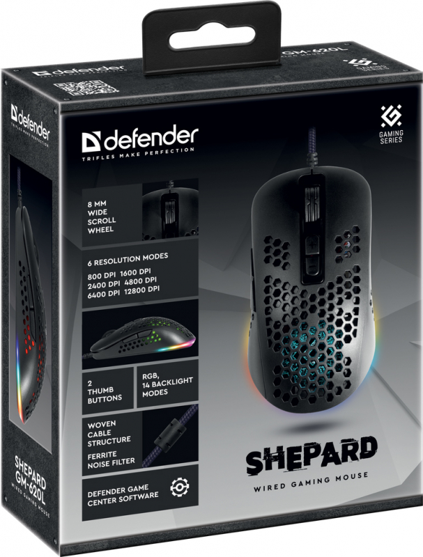 Мышь Defender Shepard GM-620L Мышь Defender Shepard GM-620L