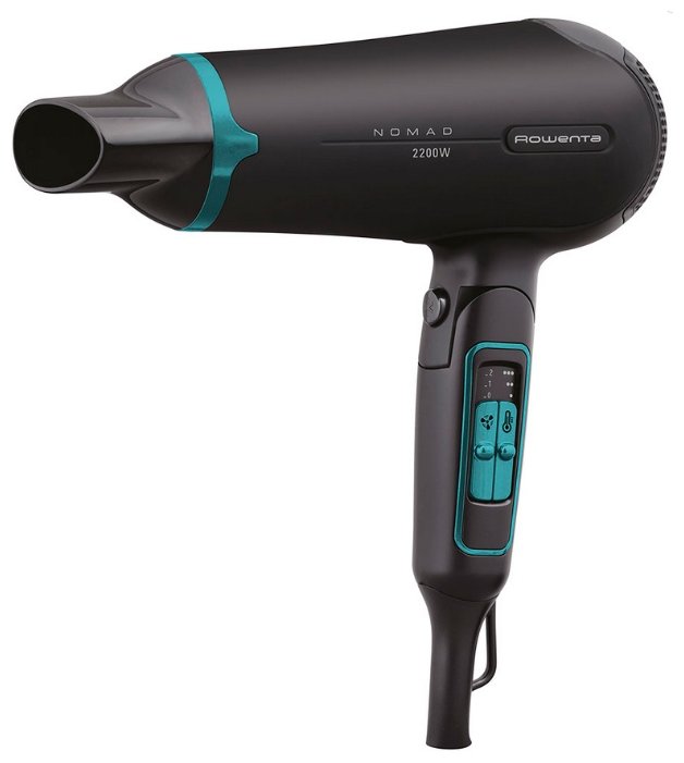 Фен Rowenta CV 4751 черный/синий