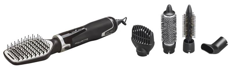 Фен-щетка Rowenta CF8361D0 черный/серебристый