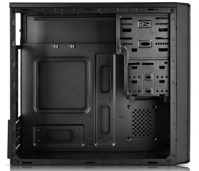 Корпус Deepcool WAVE V2, mATX, без БП, черный Корпус Deepcool WAVE V2, mATX, без БП, черный