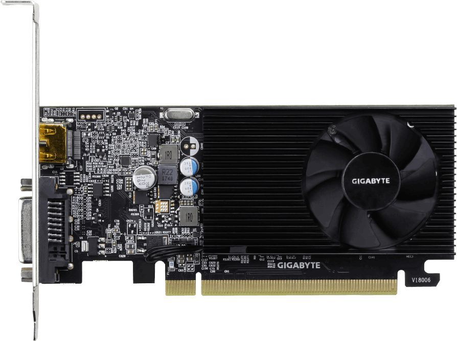 Видеокарта GIGABYTE GeForce GT 1030 Low Profile 2Gb (GV-N1030D4-2GL) Видеокарта GIGABYTE GeForce GT 1030 Low Profile 2Gb (GV-N1030D4-2GL)